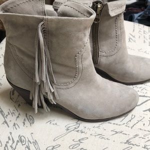 Sam Edelman Fringe Booties